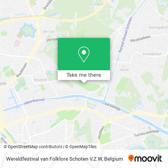 Wereldfestival van Folklore Schoten V.Z.W plan