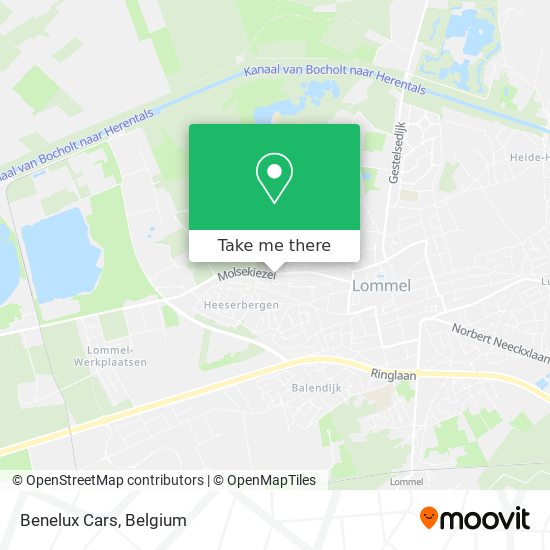 Benelux Cars map