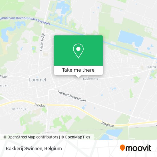 Bakkerij Swinnen map