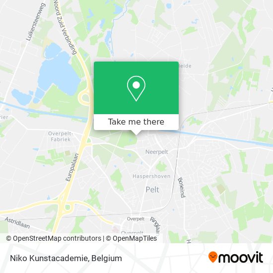 Niko Kunstacademie map