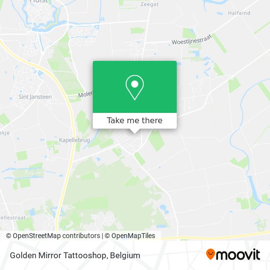 Golden Mirror Tattooshop map
