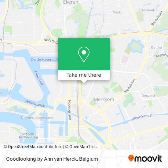 Goodlooking by Ann van Herck plan