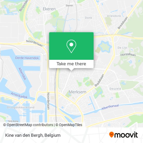 Kine van den Bergh map