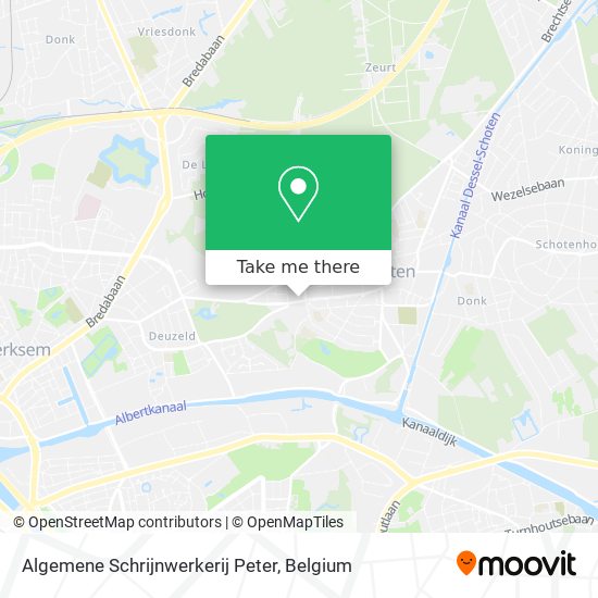 Algemene Schrijnwerkerij Peter map