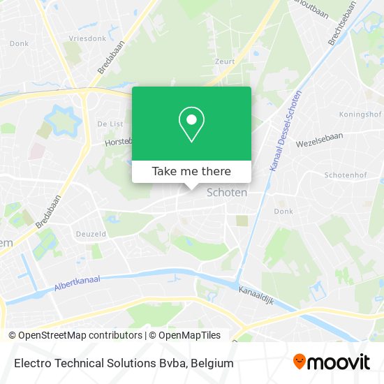 Electro Technical Solutions Bvba map