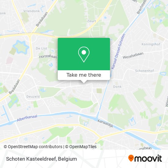 Schoten Kasteeldreef map