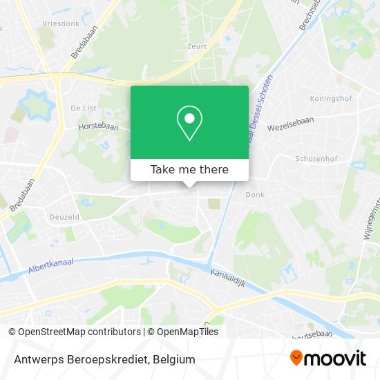 Antwerps Beroepskrediet map