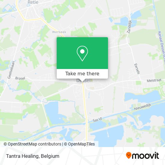 Tantra Healing map