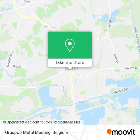 Graspop Metal Meeting map