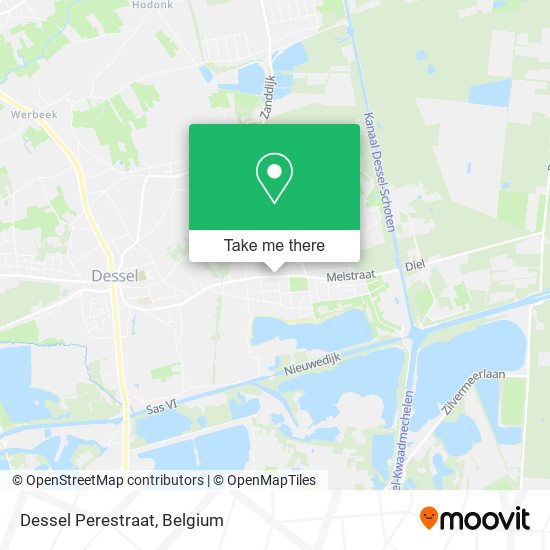 Dessel Perestraat plan