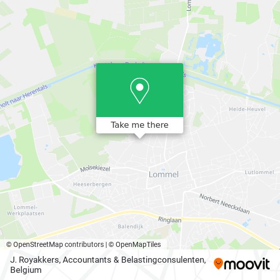 J. Royakkers, Accountants & Belastingconsulenten map