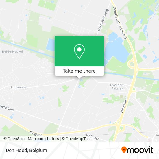 Den Hoed map