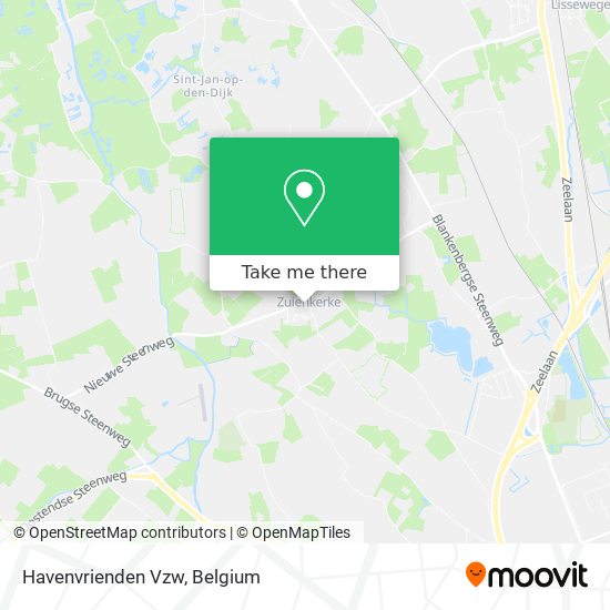 Havenvrienden Vzw map