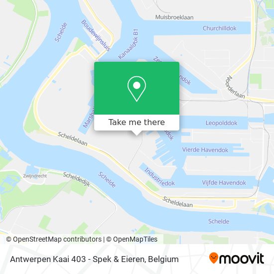 Antwerpen Kaai 403 - Spek & Eieren plan