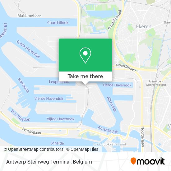 Antwerp Steinweg Terminal plan