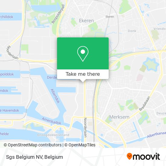 Sgs Belgium NV map