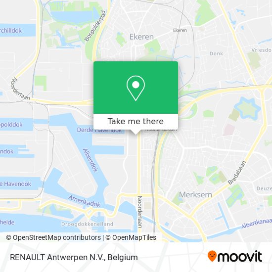 RENAULT Antwerpen N.V. plan