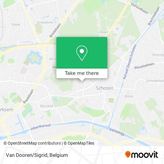 Van Dooren/Sigrid map