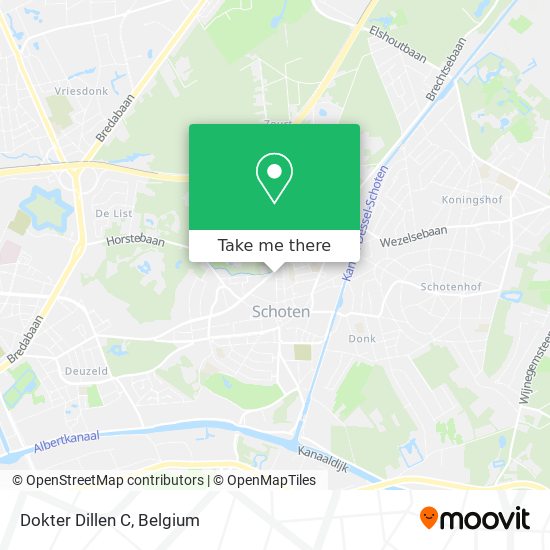 Dokter Dillen C map