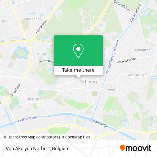 Van Akelyen Norbert plan