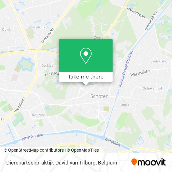 Dierenartsenpraktijk David van Tilburg plan