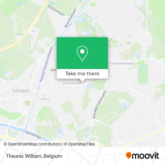 Theunis William map