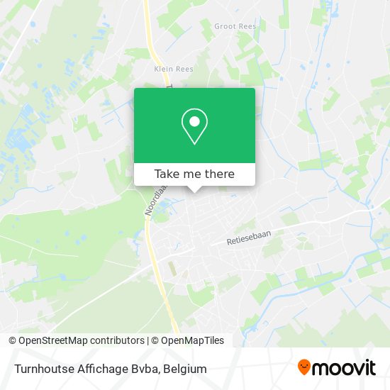 Turnhoutse Affichage Bvba map