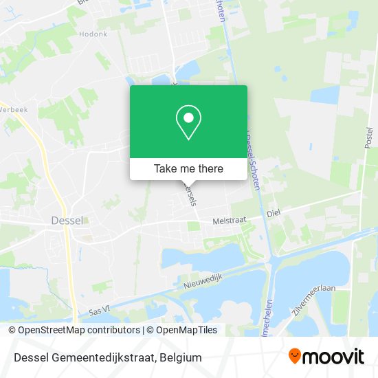 Dessel Gemeentedijkstraat plan