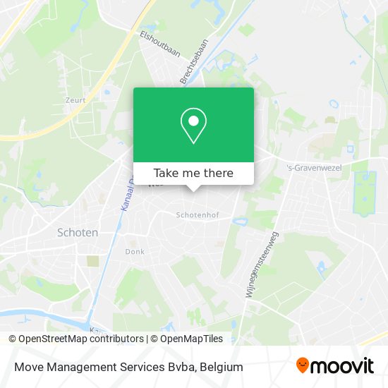 Move Management Services Bvba map