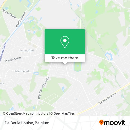 De Beule Louise map