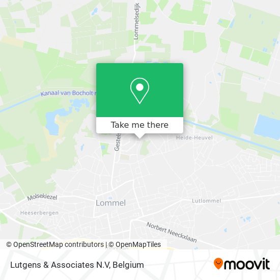 Lutgens & Associates N.V map