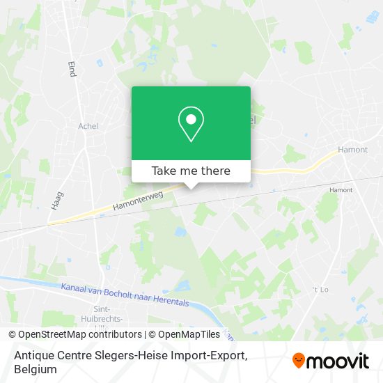 Antique Centre Slegers-Heise Import-Export plan
