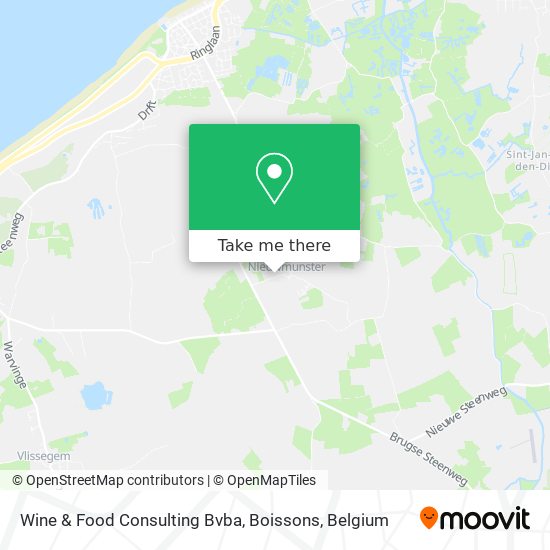 Wine & Food Consulting Bvba, Boissons plan