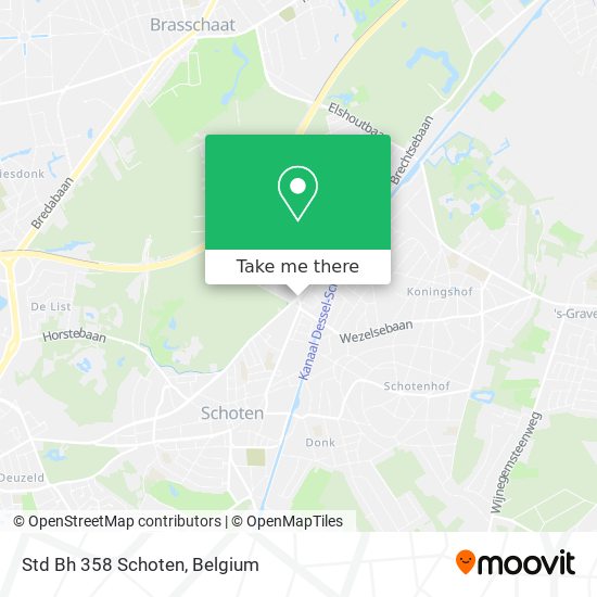 Std Bh 358 Schoten map