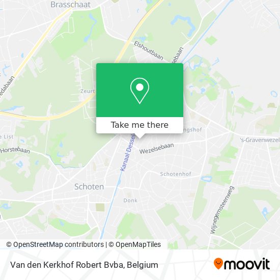 Van den Kerkhof Robert Bvba plan