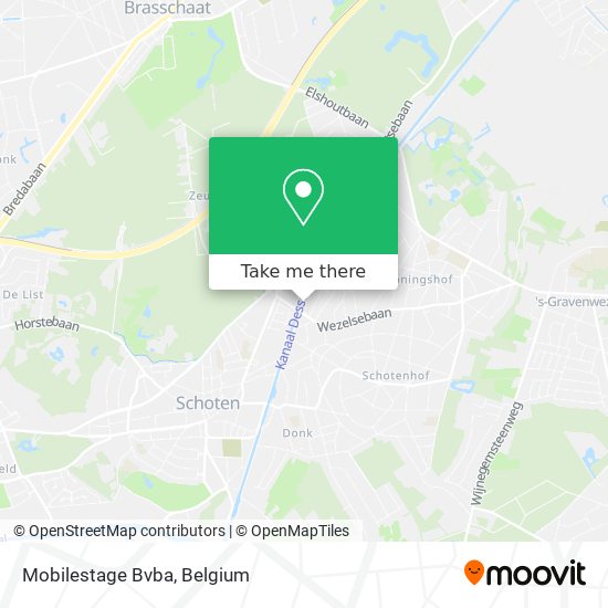 Mobilestage Bvba map