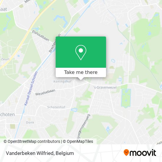 Vanderbeken Wilfried map