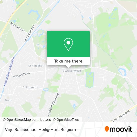 Vrije Basisschool Heilig-Hart map