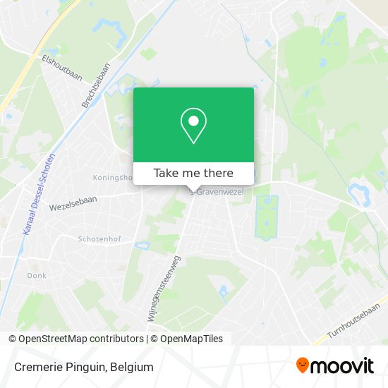 Cremerie Pinguin map