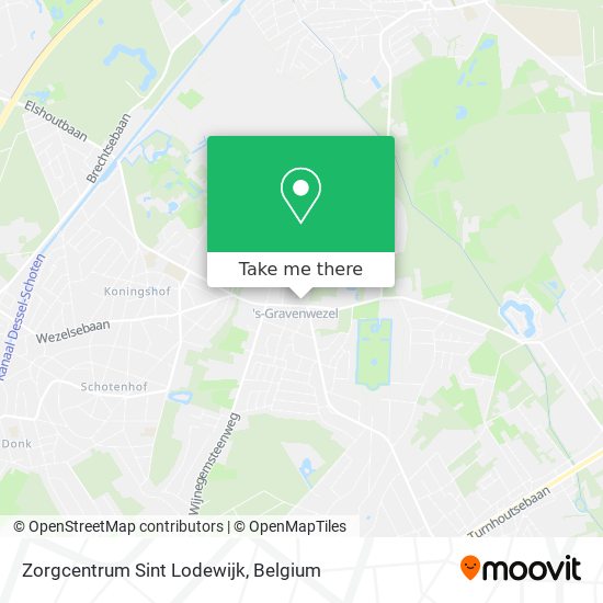 Zorgcentrum Sint Lodewijk map