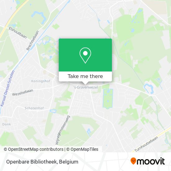 Openbare Bibliotheek map