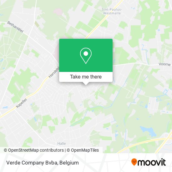Verde Company Bvba map