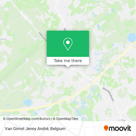Van Gimst Jenny André map