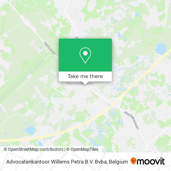 Advocatenkantoor Willems Petra B.V. Bvba map