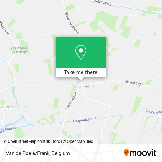 Van de Poele/Frank map