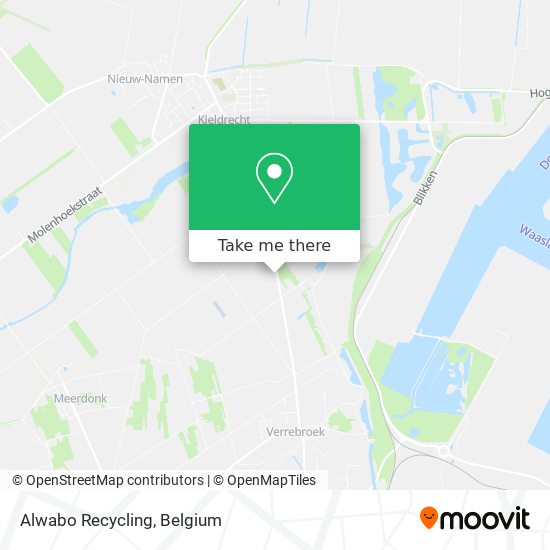 Alwabo Recycling map