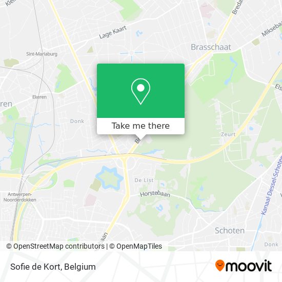 Sofie de Kort map