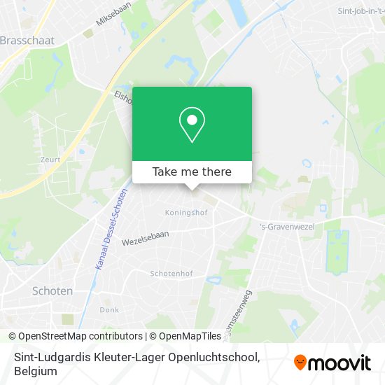 Sint-Ludgardis Kleuter-Lager Openluchtschool plan