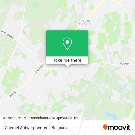 Zoersel Antwerpsedreef map