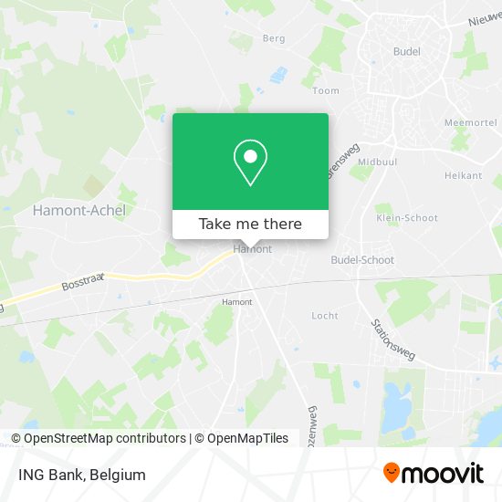 ING Bank map